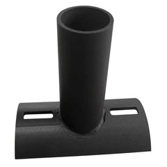 Slip Fitter to Round Pole Adapter RPA01, Heavy-Duty Steel Round Pole Mount Bracket for Adjustable Slip Fitter LED Parking Lot, Shoebox, Street, Flood & Area Lights, Dark Bronze Outdoor Pole Adapter