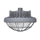 80W Explosion Proof Low Bay LED Light, 10,400 Lumens, 5000K Daylight, Class I Division 2, IP66 Waterproof, 120-277V, UL cUL DLC Premium Listed, Hazardous Location Ceiling Wall Pole Mount Industrial LED Fixture