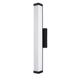 26W LED Vanity Light, 1800 Lumens, 25" x 4.5" x 3.81", 3CCT Selectable 3000K/4000K/5000K, CRI 90+, Dimmable, 120V, White Acrylic Shade, Modern Bathroom Wall Sconce for Vanity Mirror, Bedroom & Home Lighting