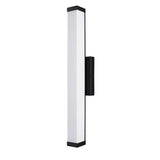26W LED Vanity Light, 1800 Lumens, 25" x 4.5" x 3.81", 3CCT Selectable 3000K/4000K/5000K, CRI 90+, Dimmable, 120V, White Acrylic Shade, Modern Bathroom Wall Sconce for Vanity Mirror, Bedroom & Home Lighting