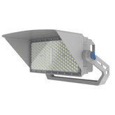 650W LED Stadium Light, 97,500 Lumens, 150 LM/W, 5000K Daylight, 277-480V, 50° Beam Angle, 1000-1500W Metal Halide Equivalent, Silver High Mast Sports Flood Light, UL & DLC 5.1 Certified, 5-Year Warranty