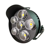 600W LED Sports Flood Light, 66,000 Lumens, 110 LM/W, 5000K Daylight White, 277-480V, 38° Beam Angle, INVENTRONICS EUM Series Driver, Brown Housing, IP65 Waterproof, Commercial Outdoor Stadium, Arena & High Mast Area Lighting, 5-Year Warranty