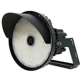 300W/400W/500W Selectable LED Sports Flood Light, Up to 75,000 Lumens, 5000K Daylight White, 100-277V, Tunable 30°/40°/60° NEMA 4 Beam Distribution, 0-10V Dimmable, IP65 Waterproof, Brown Housing, Commercial Outdoor Stadium & Area Light, 5-Year Warranty