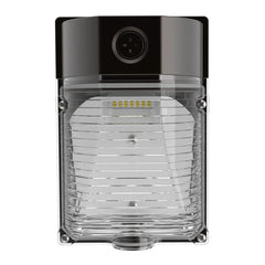 26W LED Mini Wall Pack | 3CCT Selectable | Built-In Photocell | 3,588 Lumens | 120-277V | DLC Premium