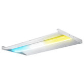2x4 LED Troffer Light, 40W/45W/50W Selectable, 3500K/4000K/5000K 3CCT Adjustable, 0-10V Dimmable Commercial Recessed Ceiling Light, LED Troffer Panel for Office, School, Hospital & Drop Ceiling, ETL DLC 120-277V