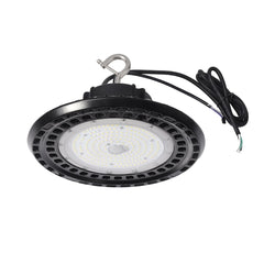 150W UFO LED High Bay Light, 27,000 Lumens, 180 LM/W, 4000K Neutral White, 120-277V, 0-10V Dimmable, ETL & DLC Listed, Hook Mount Industrial Warehouse LED High Bay Light, Replaces 300-450W MH/HPS