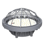 80W Explosion Proof Low Bay LED Light, 10,400 Lumens, 5000K Daylight, Class I Division 2, IP66 Waterproof, 120-277V, UL cUL DLC Premium Listed, Hazardous Location Ceiling Wall Pole Mount Industrial LED Fixture