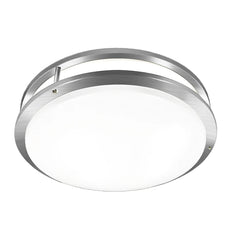 14-Inch LED Flush Mount Ceiling Light | 20W | 3CCT Selectable 3500K/4000K/5000K | 120V | Modern Round Ceiling Fixture