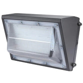 Front view of the 41W Semi Cutoff LED Wall Pack delivering 5,330 lumens with selectable 3000K, 4000K, and 5000K color temperatures, integrated photocell, and 120-277V operation.
