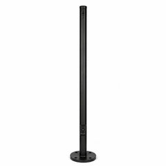 15 FT 3" Round Steel Light Pole, 11 Gauge Commercial Steel Pole, Bronze Powder-Coated Finish, Anchor Base with Base Cover & Anchor Bolts Included, Outdoor Pole for LED Parking Lot, Area, Street & Post Top Lighting