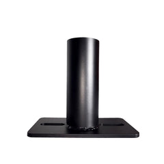 Slip Fitter to Arm Mount Adapter SFA01, 2-3/8" OD Horizontal Tenon Adapter, Heavy-Duty Steel Pole Mount Bracket for LED Parking Lot, Shoebox, Street, Flood & Area Lights, Dark Bronze Finish