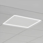 2x2 LED T-Bar Grid Light, 20W/30W/40W Wattage Selectable, 3000K/3500K/4000K/5000K/6500K 5CCT Tunable, 100-277V, 0-10V Dimmable, ETL & DLC Listed, Recessed T-Grid Ceiling Light