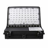 Front view of the Selectable LED Full Cutoff Wall Pack with adjustable 20W, 40W, 60W, and 80W wattage, selectable 3000K, 4000K, 5000K CCT, built-in dusk-to-dawn photocell, and up to 10,400 lumens.