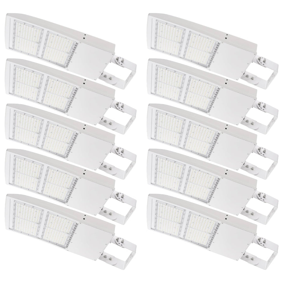 10 pack upgradetoled parking lot light with york mount