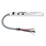 8W AC 100-347V Emergency Backup Driver, Universal 100-347VAC Input, 90-Minute Emergency Battery Backup, Constant 8W Output, Self-Testing, Li-Ion Battery, 0-10V Dimming Compatible, UL 924 Listed, CEC Title 20 Compliant