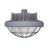 80W Explosion Proof Low Bay LED Light, 10,400 Lumens, 5000K Daylight, Class I Division 2, IP66 Waterproof, 120-277V, UL cUL DLC Premium Listed, Hazardous Location Ceiling Wall Pole Mount Industrial LED Fixture