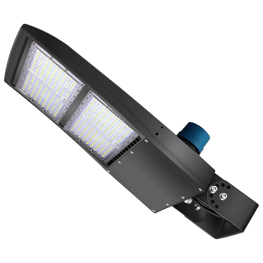 200W 240W 300W selectable LED parking lot light with adjustable yoke mount