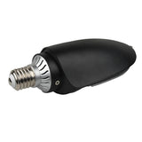 75W E39 LED Retrofit Lamp, 9,750 Lumens, 130 lm/W, 5000K, 120-277V AC, Rotatable E39 Mogul Base, 120° Beam Angle, Built-In Cooling Fan, Die-Cast Aluminum Housing, UL/cUL & DLC Listed, Ballast Bypass, 5-Year Warranty