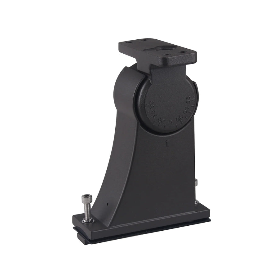 Bronze Direct Arm Mount for LED Shoebox Lights | Square & Round Pole Adapter | Heavy-Duty Commercial Mounting Bracket