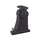 Bronze Direct Arm Mount for LED Shoebox Lights | Square & Round Pole Adapter | Heavy-Duty Commercial Mounting Bracket