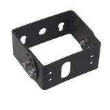 Bronze Trunnion Yoke Mount Bracket for LED Shoebox Lights | Adjustable Wall & Surface Mount Adapter | Heavy-Duty Steel Construction
