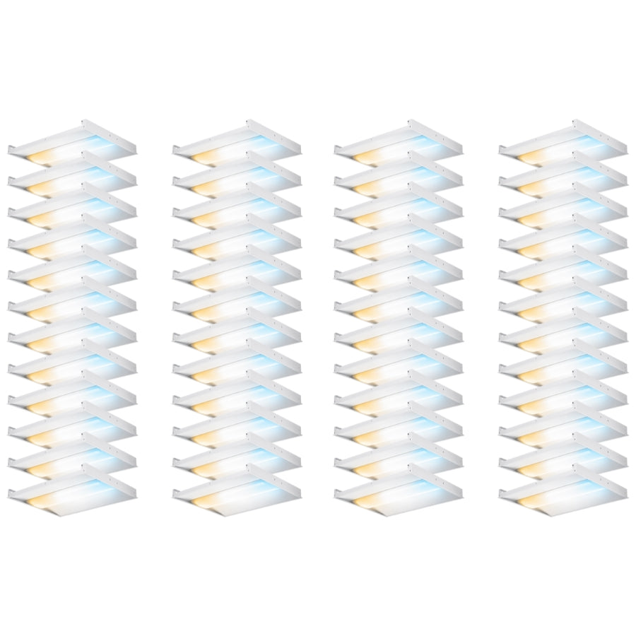 2x2 LED Center Basket Troffer Light 48 Pack at UpgradeToLED