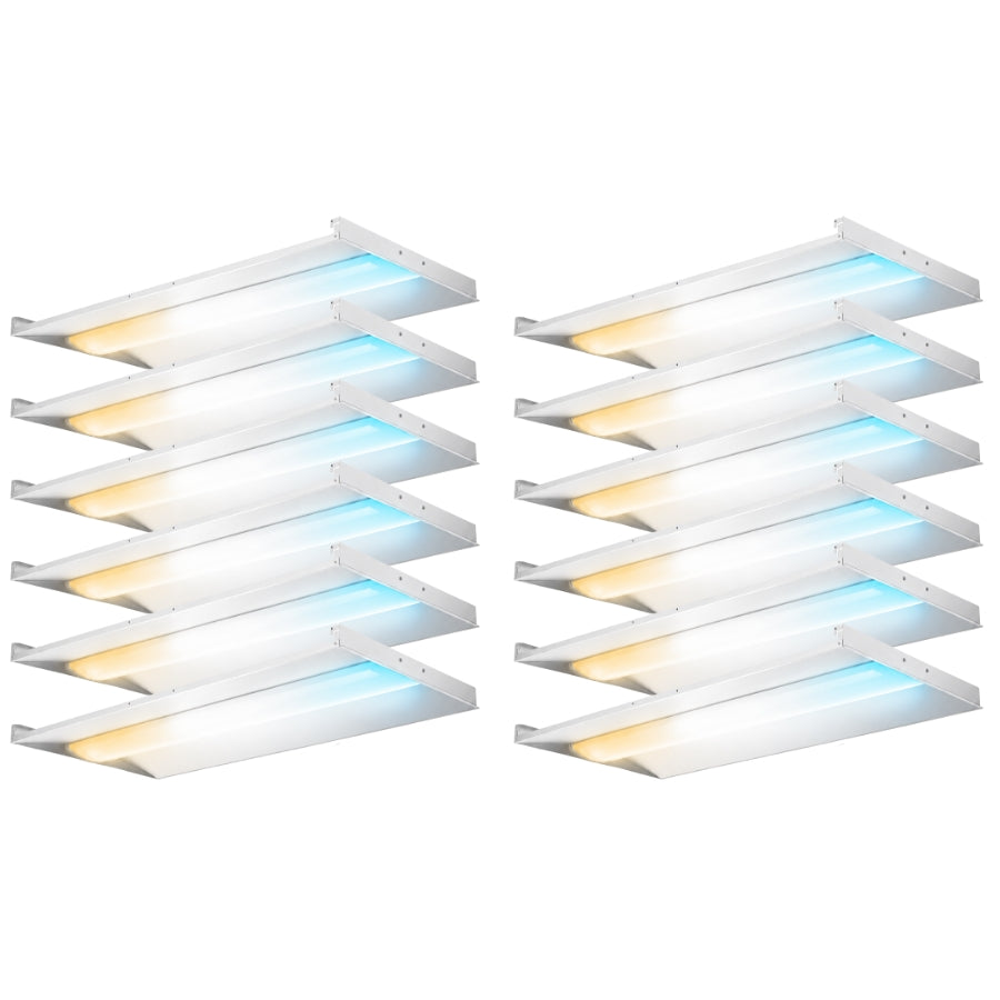 2x4 LED Troffer Light 12 Pack at UpgradeToLED