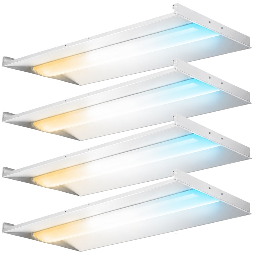 2x4 LED Troffer Light 4 Pack at UpgradeToLED
