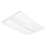2x4 Recessed LED Troffer Light, Selectable Wattage 25W/30W/35W/40W/50W, 5CCT 3500K/4000K/5000K/5700K/6500K, Up to 7,500 Lumens, Emergency Battery Backup, 0-10V Dimmable, 100-277V