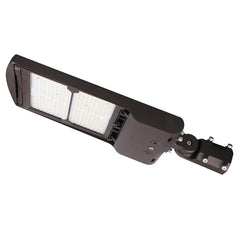 LED Parking Lot Light | 200W/240W/300W Selectable | Up to 45,000 Lumens | 3CCT Selectable | 120-277V | DLC Premium | Bronze Housing