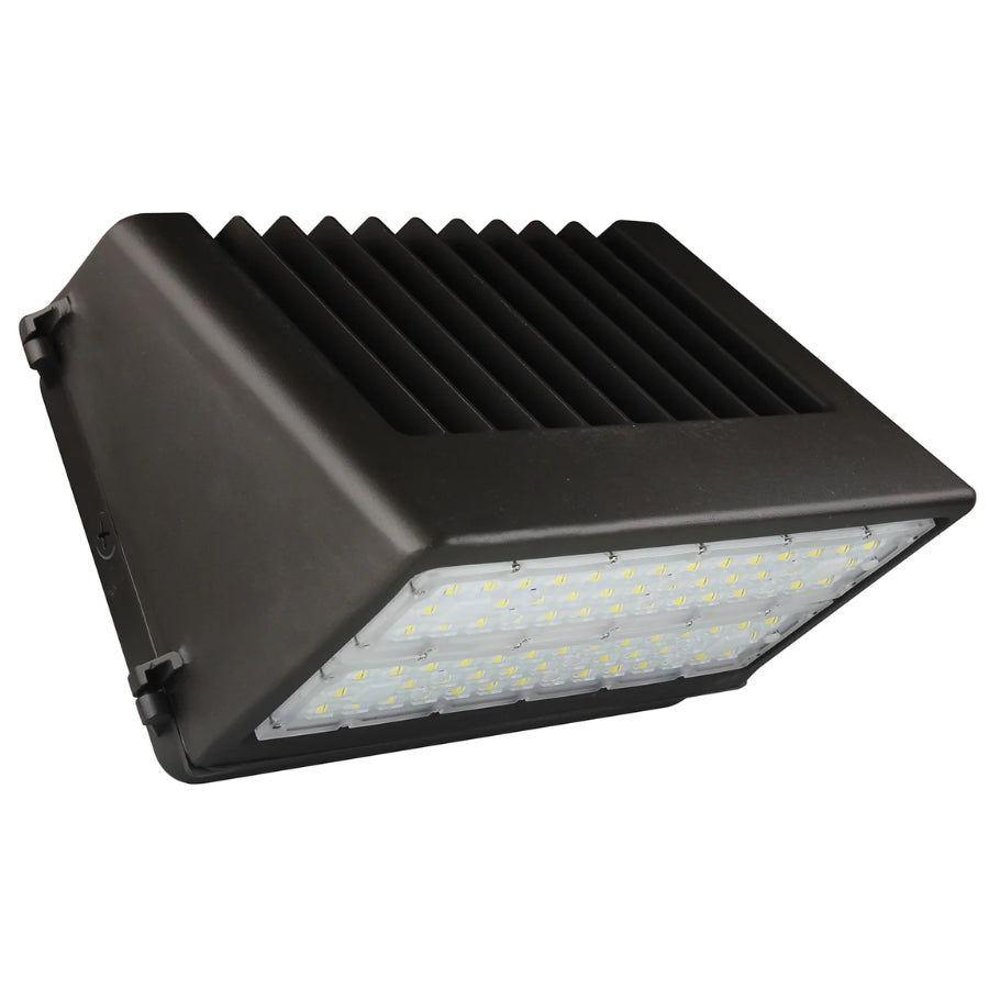 80W Full Cutoff LED Wall Pack | 11,200 Lumens | Photocell Included | 3000K/4000K/5000K | 120-277V | DLC Premium