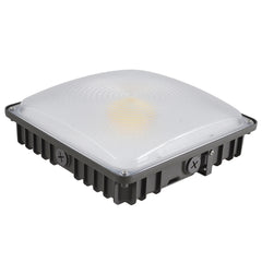 V4 LED Canopy Light | 30W/45W/70W Selectable | 3CCT Tunable | Motion Sensor Ready | Up to 9,100 Lumens | 120-277V