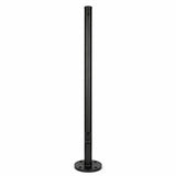 20 FT 4.5" Round Steel Light Pole, Heavy-Duty Commercial Steel Pole, Black Powder-Coated Finish, Anchor Base with Hand Hole, Base Cover & Anchor Bolts Included, Outdoor Pole for Parking Lot, Street, Area & Post Top LED Lighting