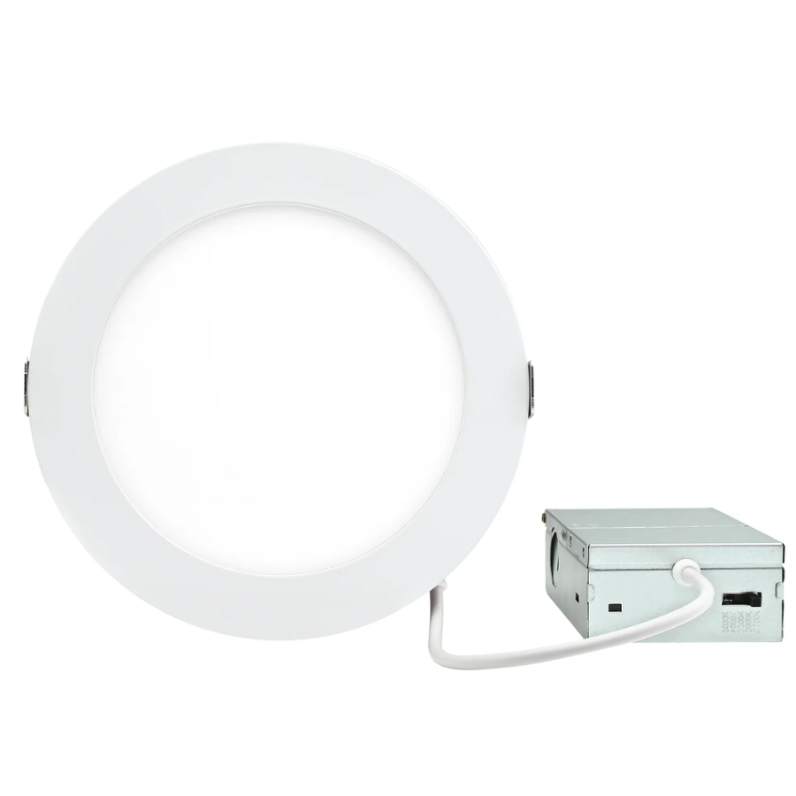 6" LED Fire-Rated Recessed Downlight - 5CCT Selectable - 120V TRIAC Dimmable - 1200 Lumens - 15W available at upgradetoled.com shop now