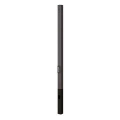 25FT 4x4 Inch Square Steel Light Pole, Direct Burial Design, 11 Gauge Galvanized Steel, 30FT Total Length with 25FT Above Ground & 5FT Underground, Heavy-Duty Commercial Pole for Parking Lot Lights, Area Lights, Roadways & Security Lighting