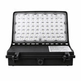 Front view of the Selectable LED Full Cutoff Wall Pack with adjustable 20W, 40W, 60W, and 80W wattage, selectable 3000K, 4000K, 5000K CCT, built-in dusk-to-dawn photocell, and up to 10,400 lumens.