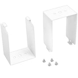 Surface Mounting Bracket for LED Linear High Bay Lights, 2-Pack, Heavy-Duty Ceiling Mount Brackets for Commercial & Industrial Lighting Fixtures