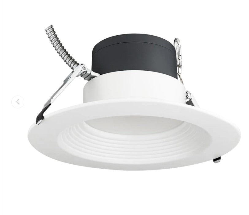 6“ commercial downlight-Baffle Trim, CCT & Wattage Turnable ,  12/17/22W, 120V-277V, 0-10V Dimming CCT:27K/30K/35K/40K/50K Flicker free, CRI>90, 100lm/W
